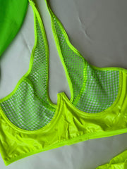 NEON YELLOW LINGERIE