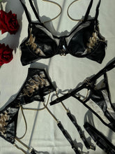 LEATHER LINGERIE SET