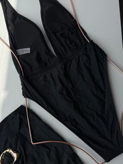 MALDIVA SWIMWEAR SET + SKIRT PAREO